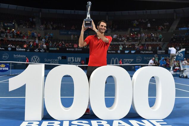 Легендарный Федерер выиграл 1000-й матч в карьере