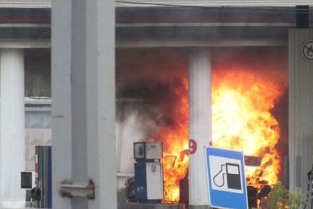Под Киевом взорвалась очередная заправка 'БРСМ-Нафта'