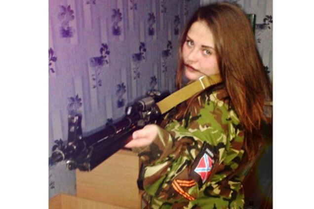 На Донбассе спецслужбы 'взяли' 19-летнюю снайпершу, которая убила более 10 украинских бойцов
