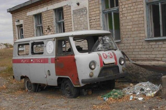 На Донбассе в результате боевых действий разрушены 22 здания больниц