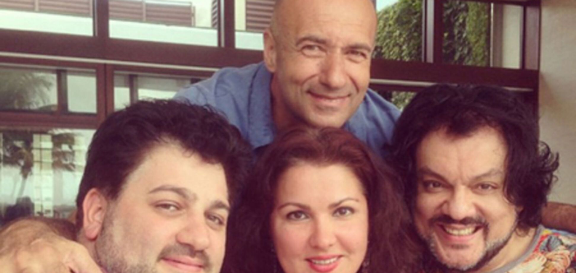 Киркоров в Майями готовится к Крещению в компании 'любительницы Новороссии' Нетребко