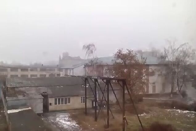 В Киеве резко ухудшилась погода: опубликовано видео