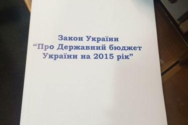 Опубликован закон о Госбюджете-2015. Депутаты утверждают, что текст изменили