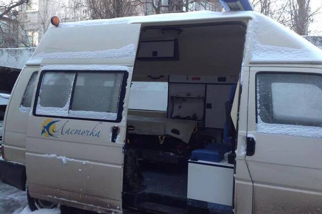 Волонтеры ищут деньги для экипажа скорой помощи в зоне АТО