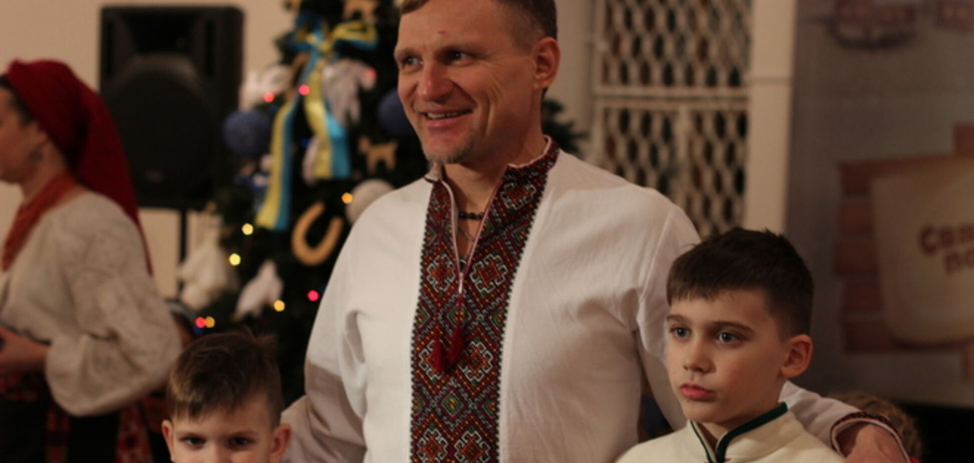 Олег Скрипка впервые показал своих сыновей