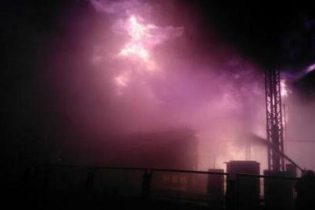 На Южно-Украинской АЭС произошел сильный пожар: фото с места событий и видео