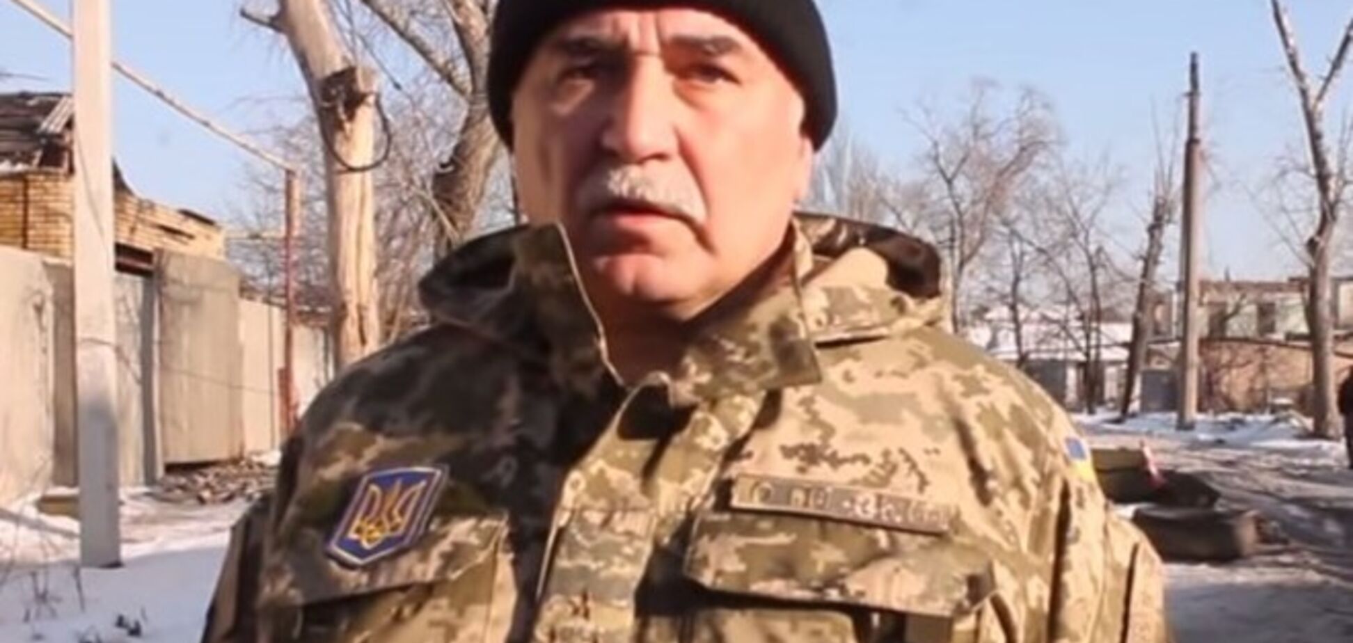 Рупор терористів 'ДНР' намагався спровокувати українських офіцерів запитаннями про 'укропів і фашистів': опубліковано відео