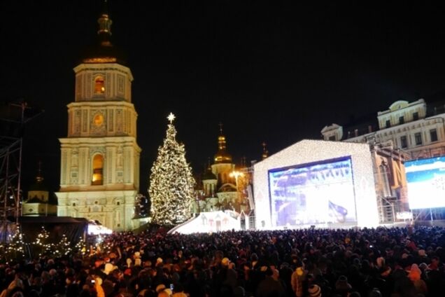 В Киеве пройдет концерт по случаю закрытия новогодней елки