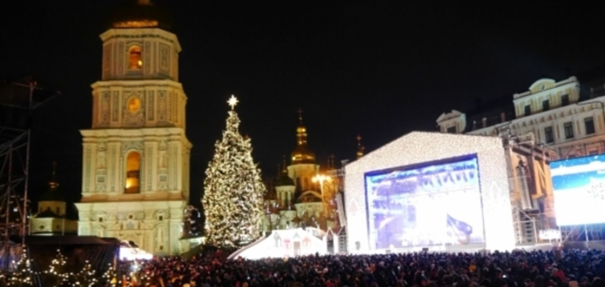 В Киеве пройдет концерт по случаю закрытия новогодней елки