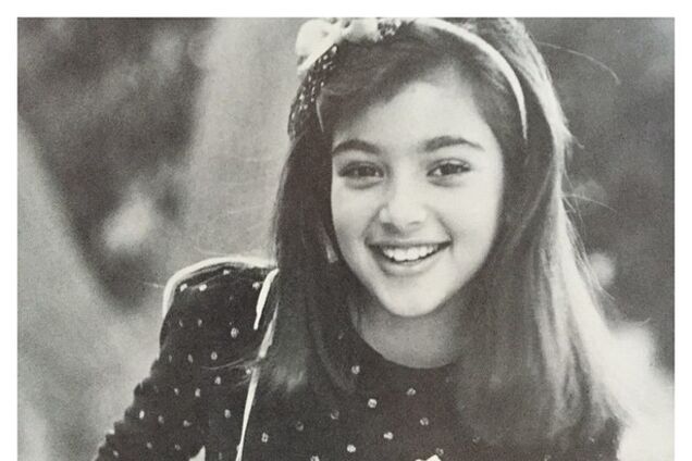 Ким Кардашьян показала, как выглядела в детстве