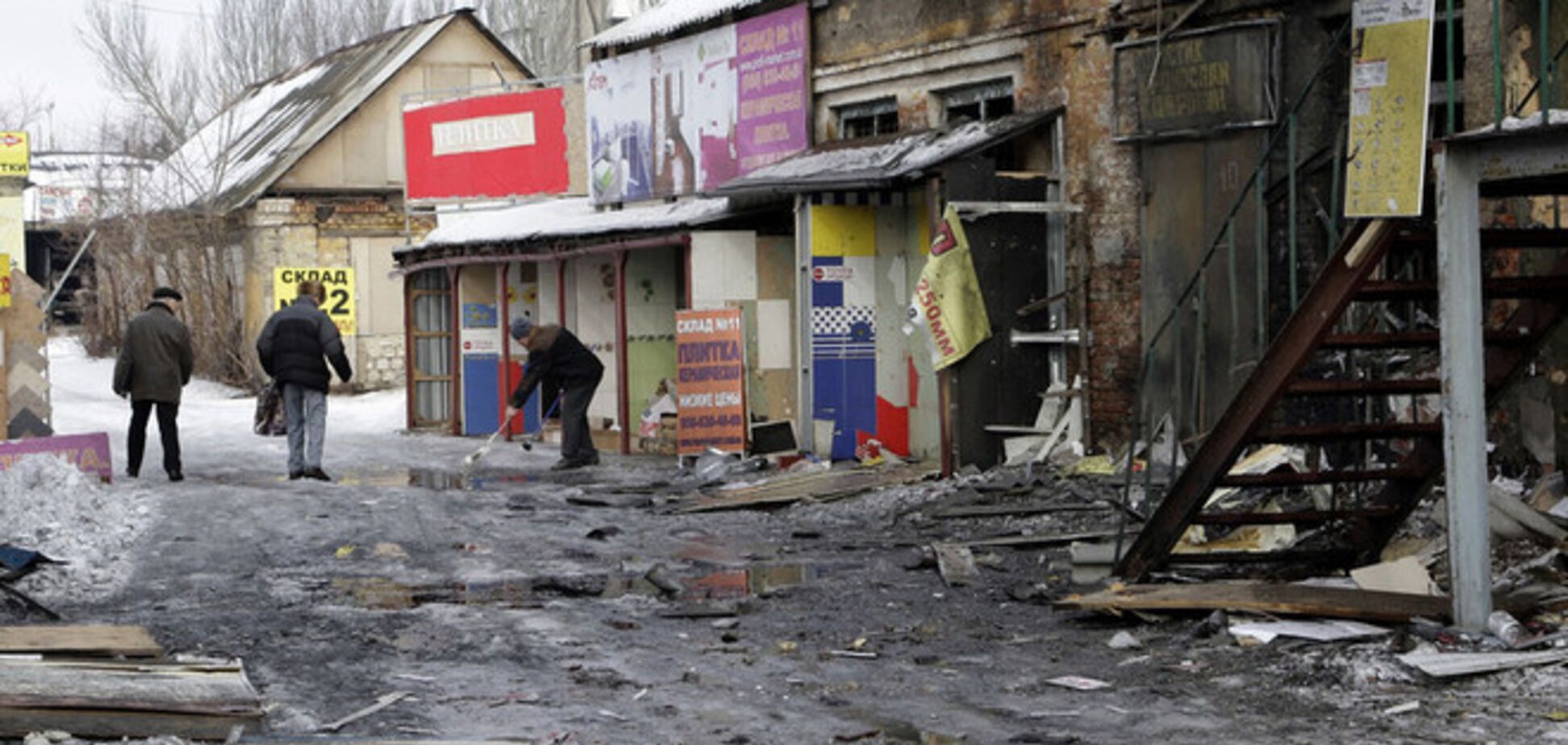 Ночью в Донецке велись бои у автовокзала