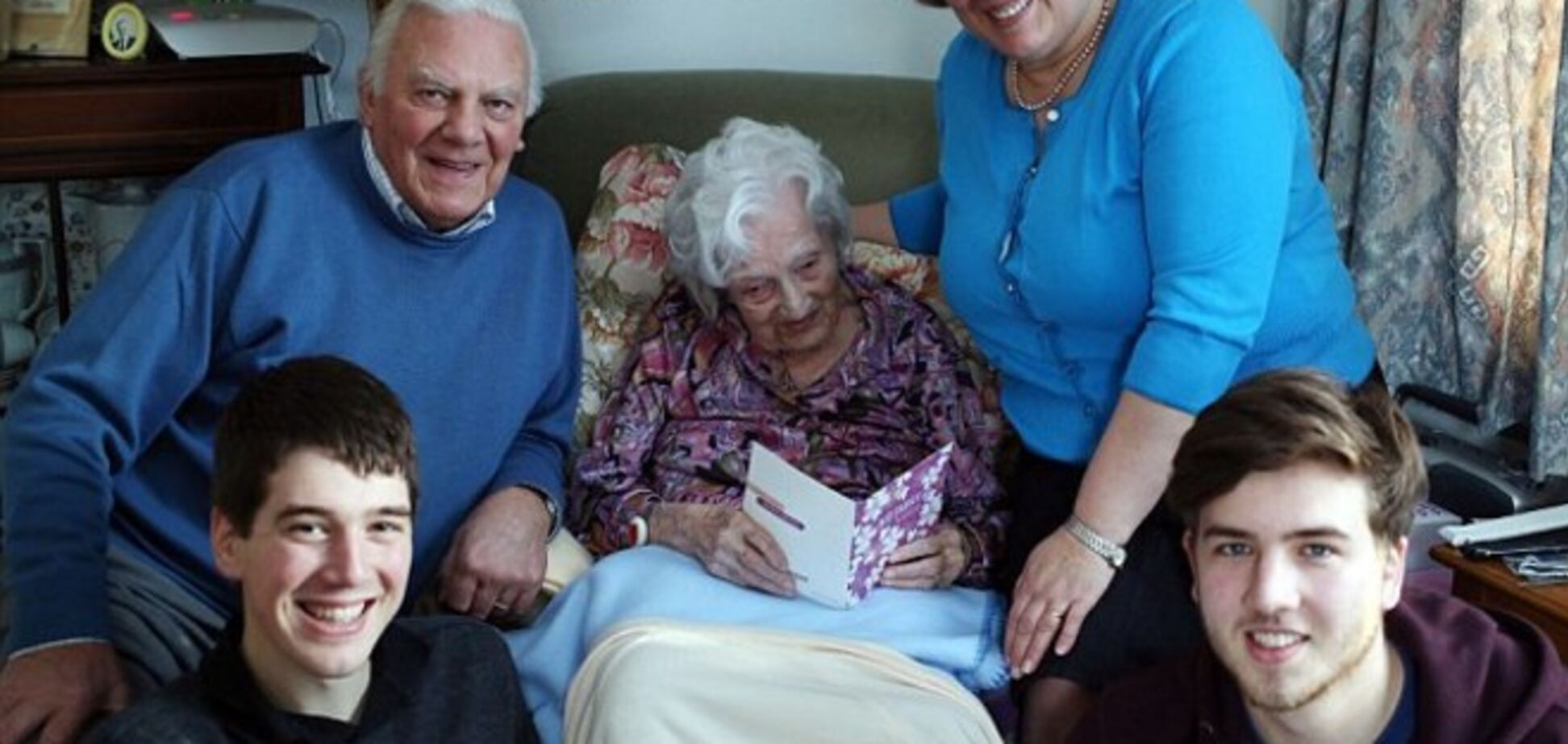 112-летняя британка раскрыла свой секрет долголетия