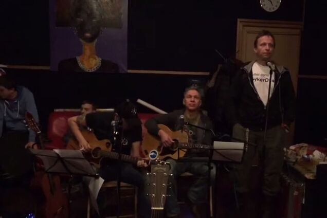 Охлобыстин, Сукачев и Скляр спели песню для оккупированного боевиками Донецка. Видеофакт