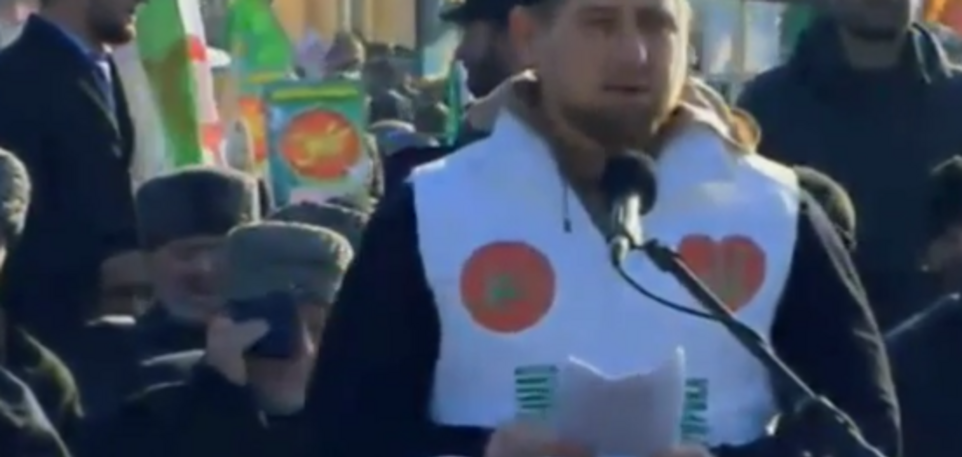 Кадиров 'запалив' 'антикарікатурний' мітинг в Грозному: опубліковано відео
