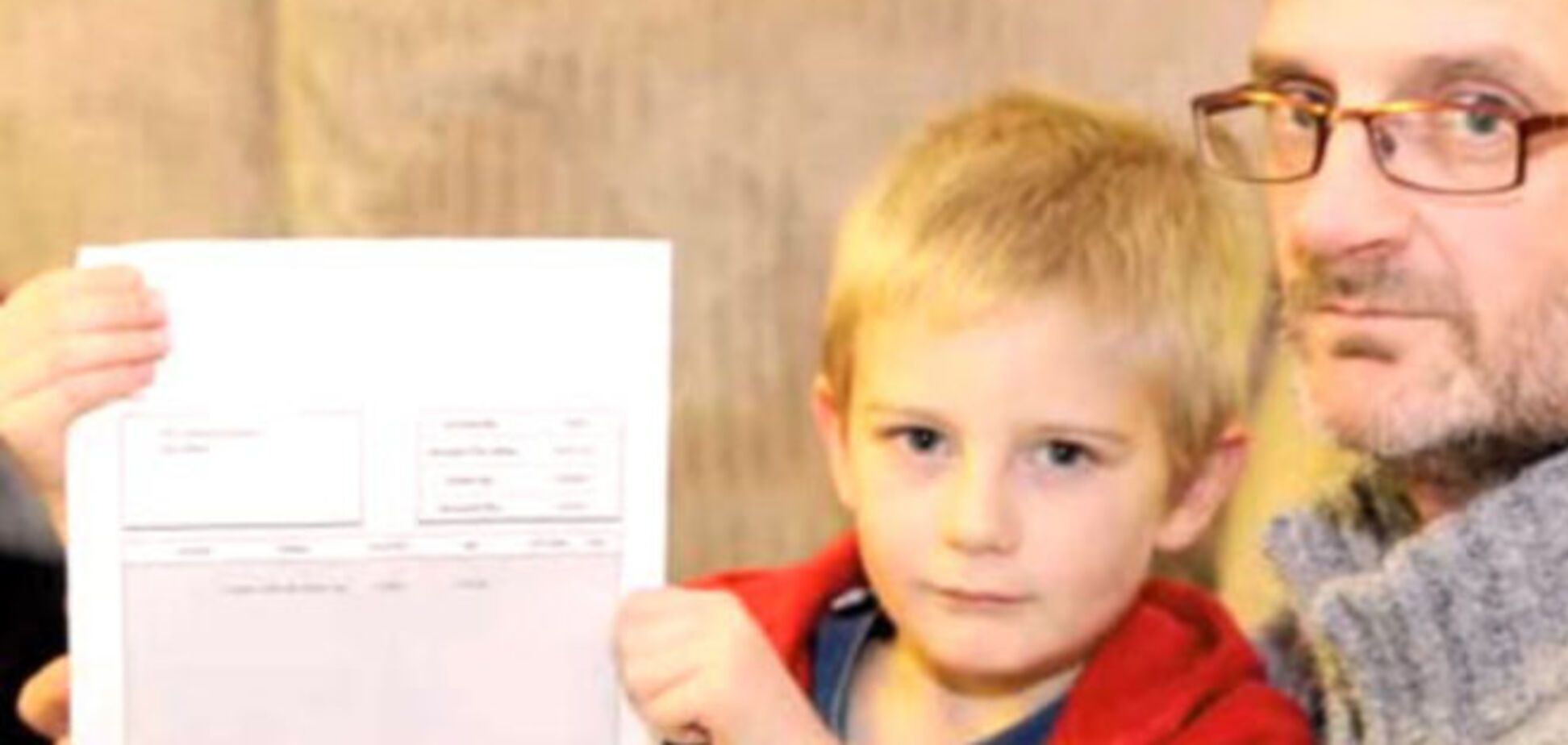Пятилетнему британцу выставили счет за пропуск дня рожденья друга