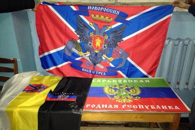 В Харькове задержали пророссийских активистов: фото любителей георгиевских ленточек