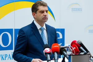 Спикер МИД Украины Евгений Перебийнис