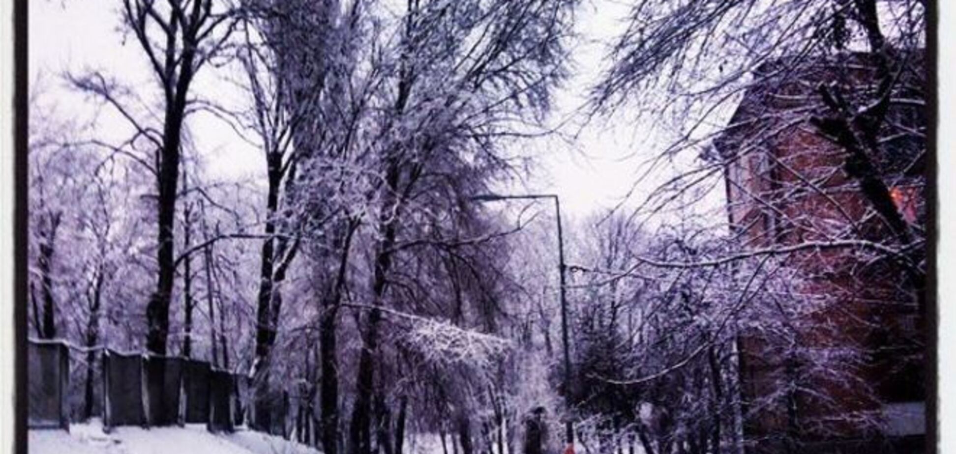 Киев замело снегом: зимние фото и видео 
