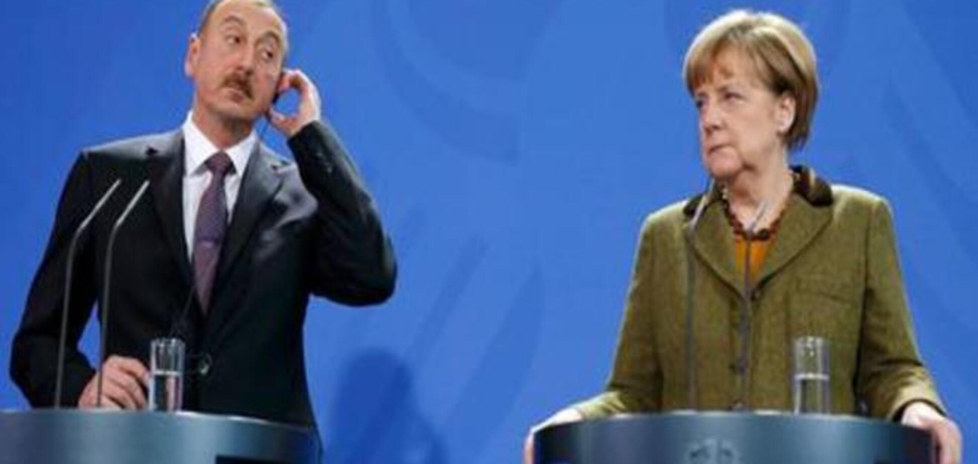 Визит президента Азербайджана в Берлин: инцидент у канцлера