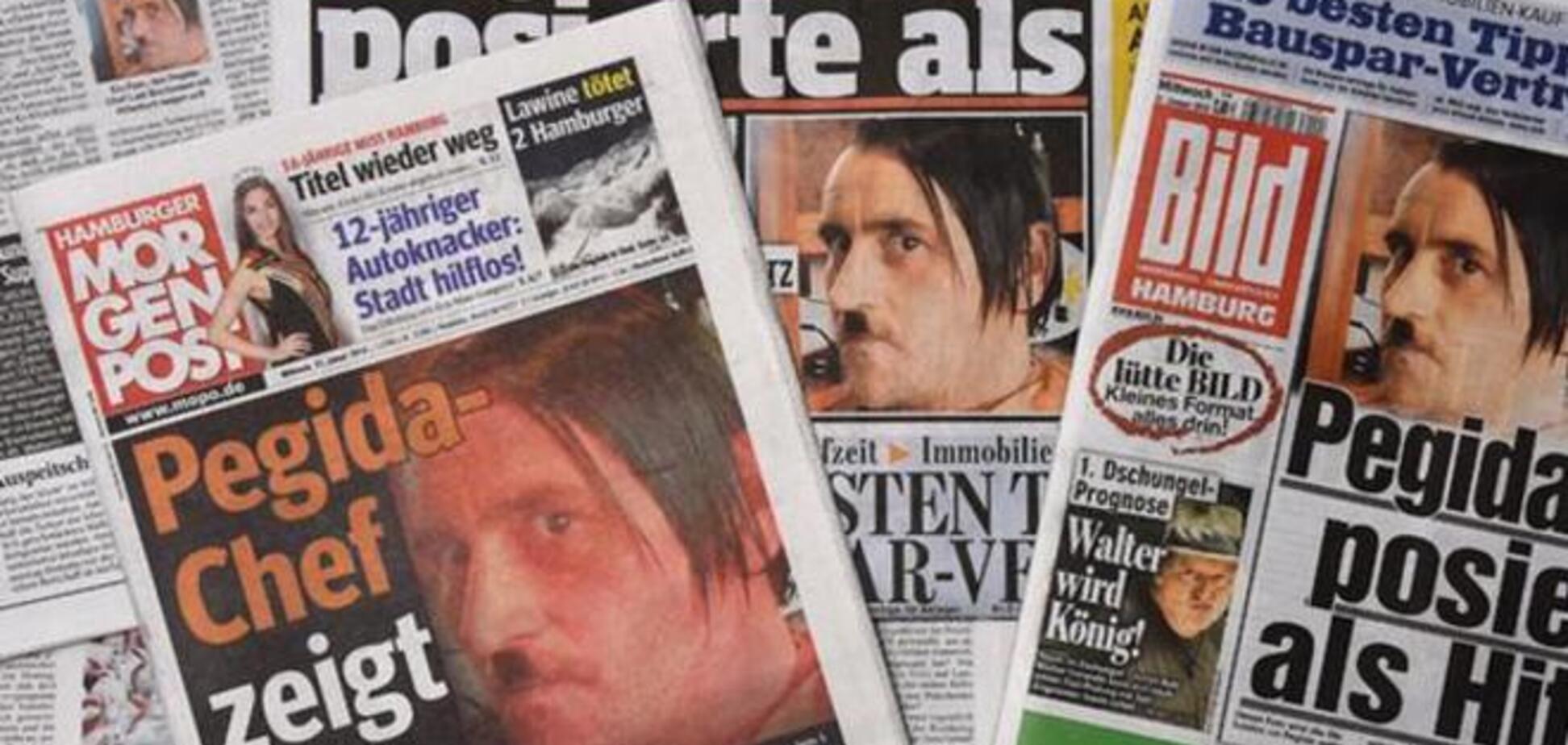 Лидер антиисламского движения Германии подал в отставку из-за селфи в образе Гитлера