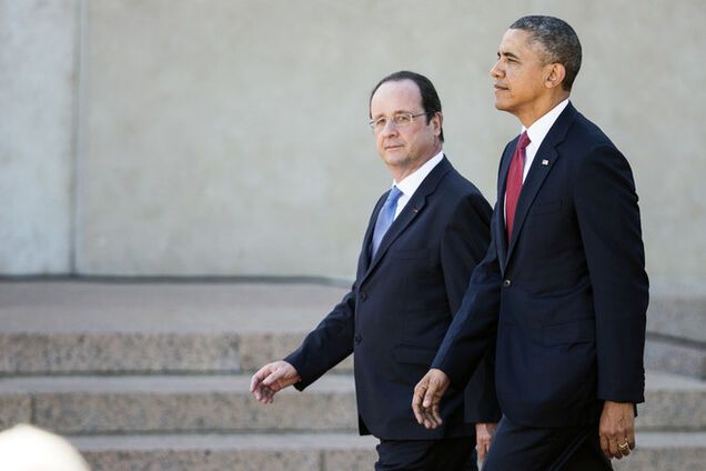 Обама и Олланд не намерены отменять санкции против России