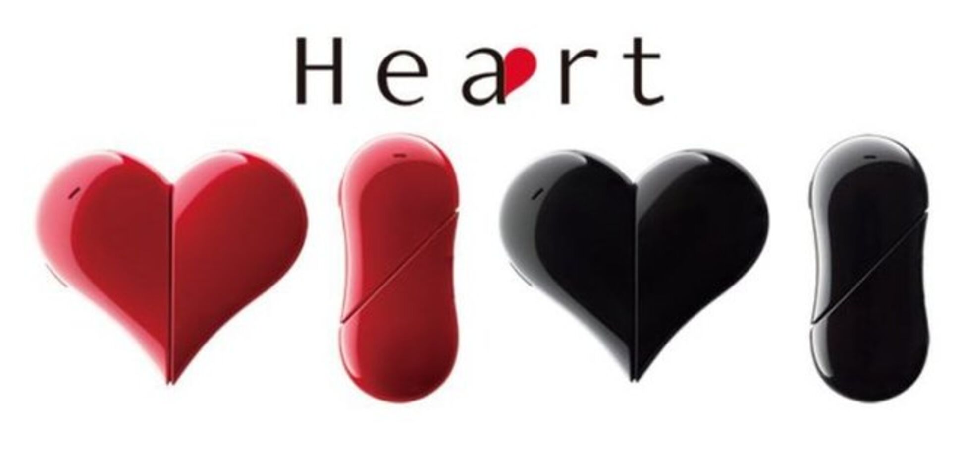 Японская компания выпустила мобильный телефон в форме сердца