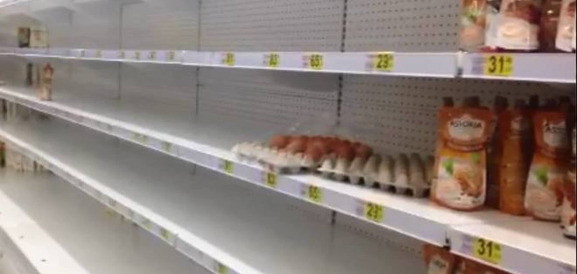 В крымских магазинах цены взлетели на 60-150%