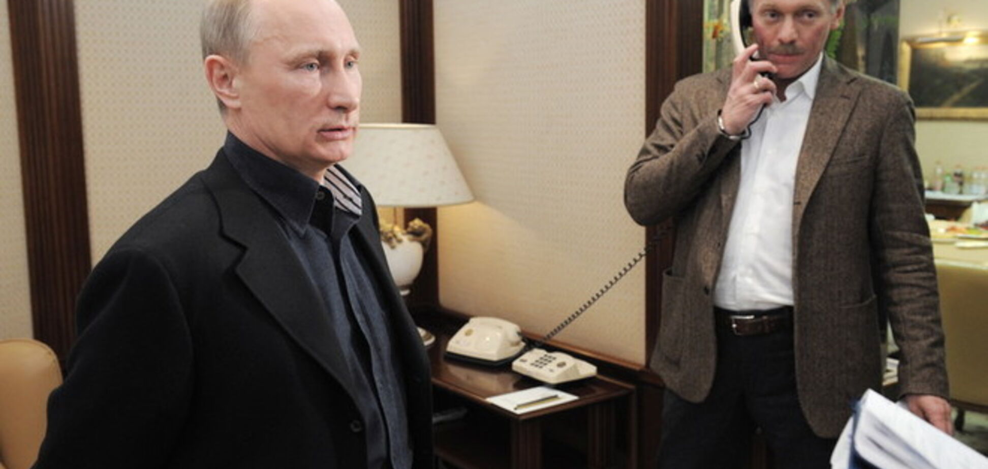 Пєсков побачив бажання Заходу повалити Путіна
