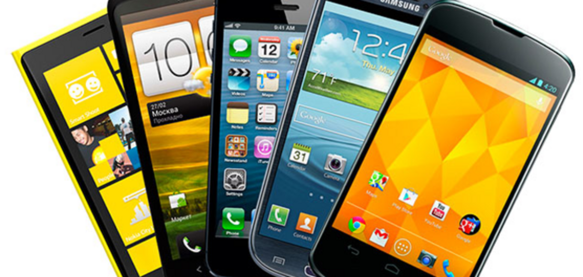 Стали известны самые популярные смартфоны 2014 года по версии Price.ua