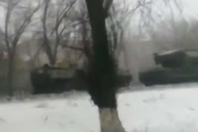 Террористам на Донбасс пригнали российский Тор-М1