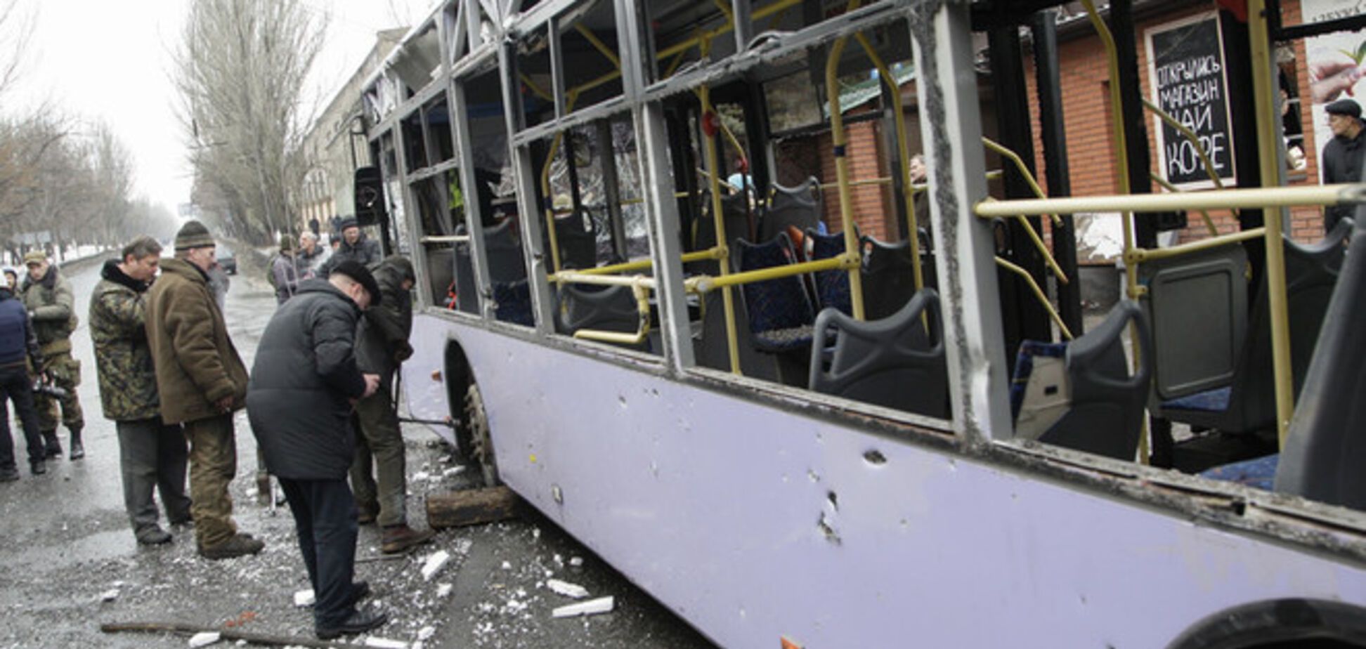 Россия может использовать обстрел остановки в Донецке для обоснования вторжения в Украину - эксперт