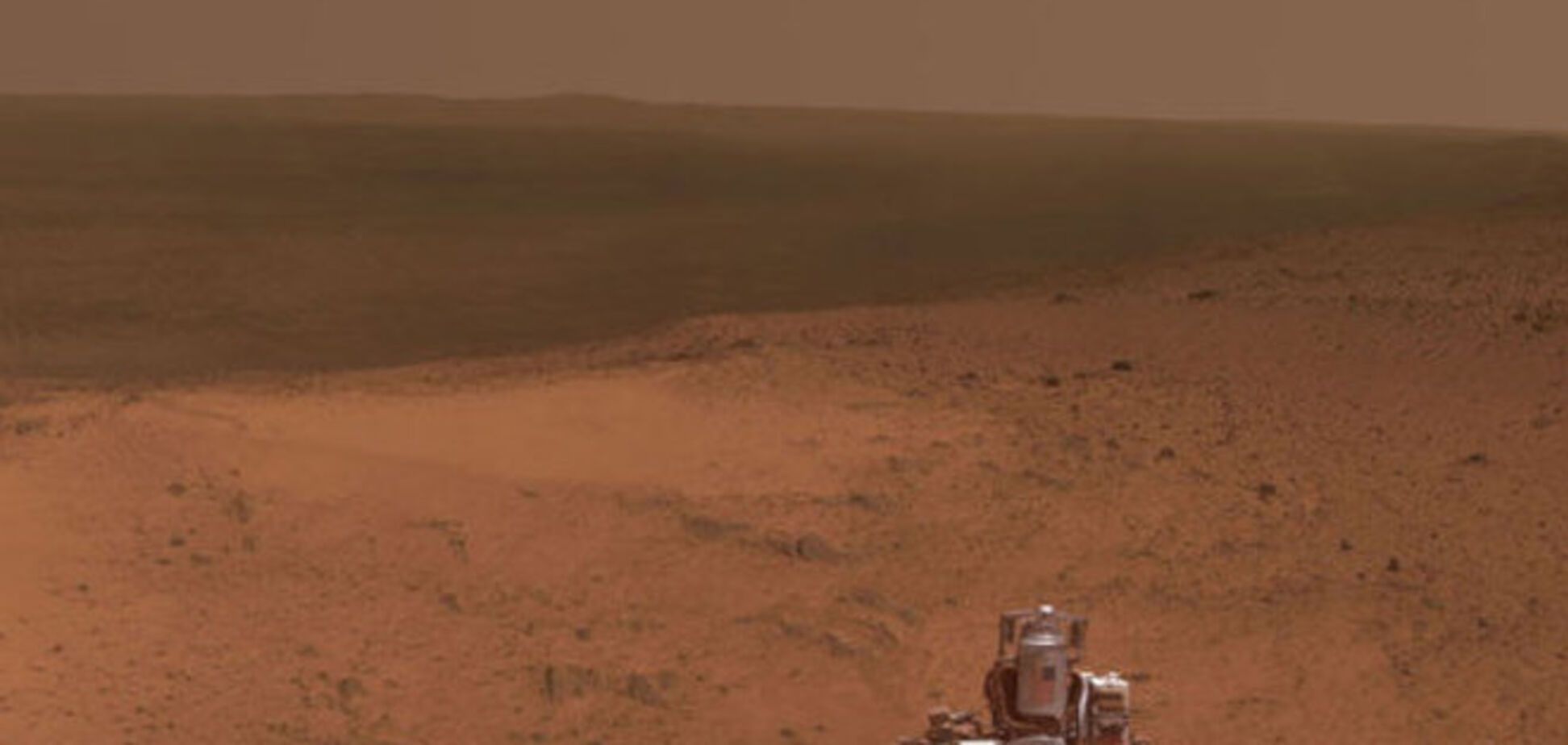 Марсоход сделал сэлфи в самой высокой точке кратера Индевор