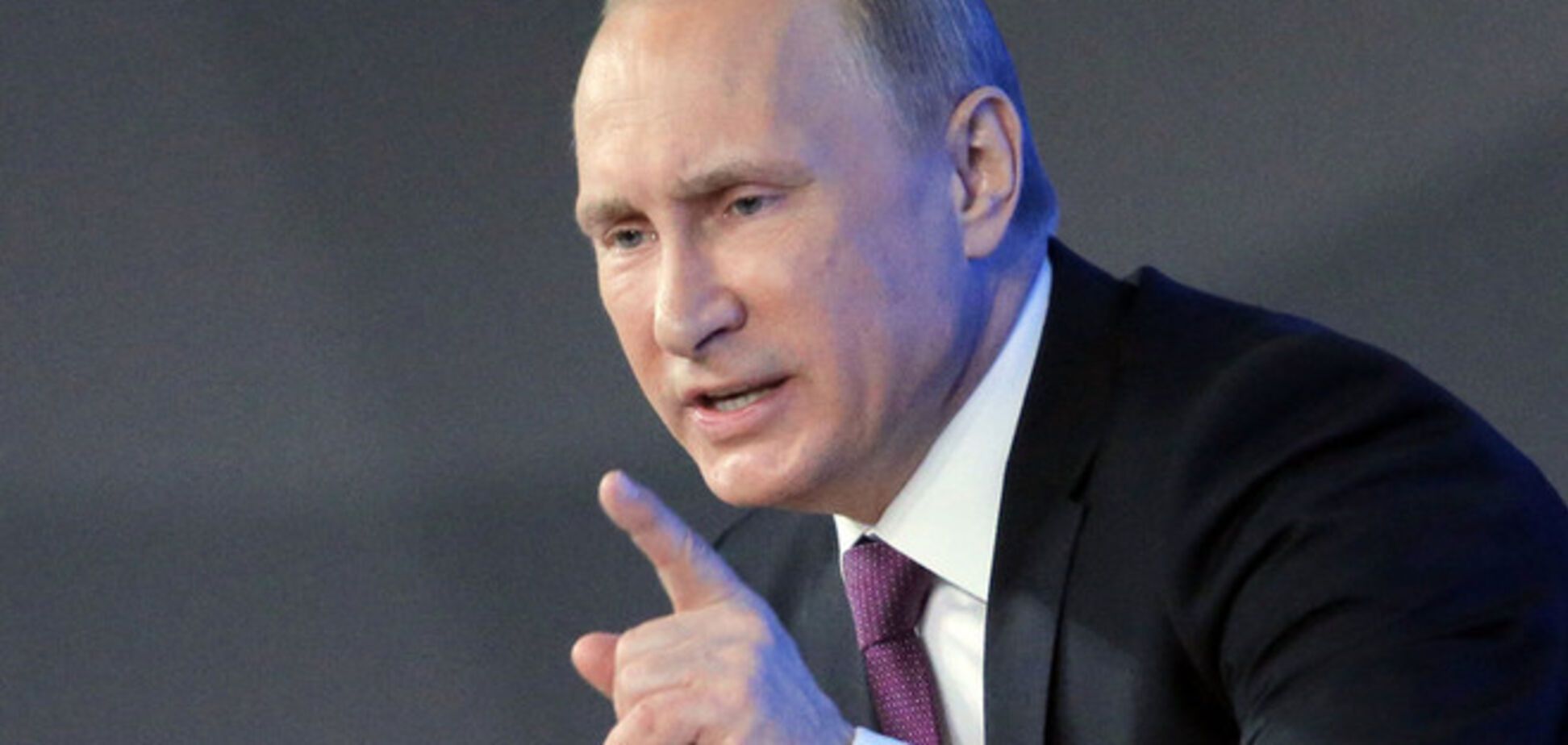 Путин обвинил Украину в эскалации боевых действий на Донбассе