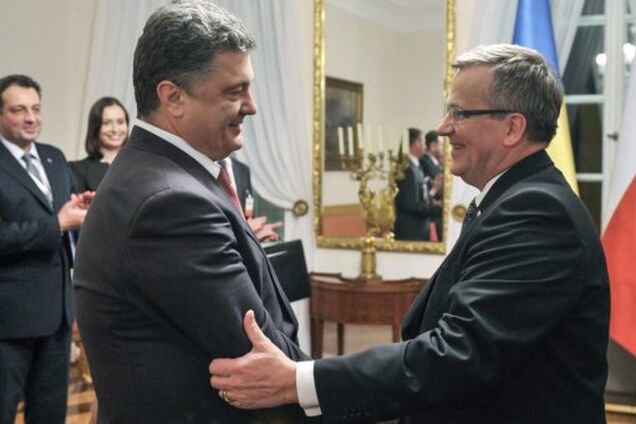 Порошенко и Коморовский проведут двухстороннюю встречу 27 января