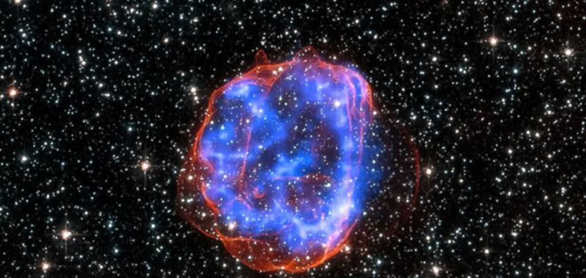Получен уникальный снимок после взрыва сверхновой звезды