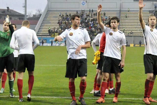 Запорожские 'казаки' отказались от матча с россиянами