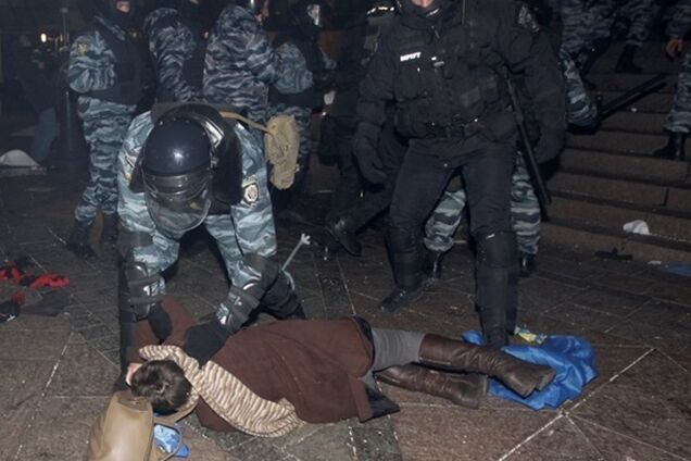 Командирам 'Беркута' сообщено о подозрении в разгоне студентов на Майдане 30 ноября