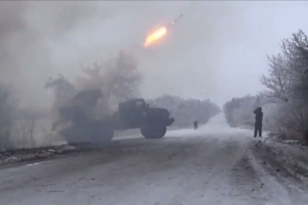 Российские наемники похвастались обстрелами Дебальцево на видео: у них постоянно будет идти 'Град'