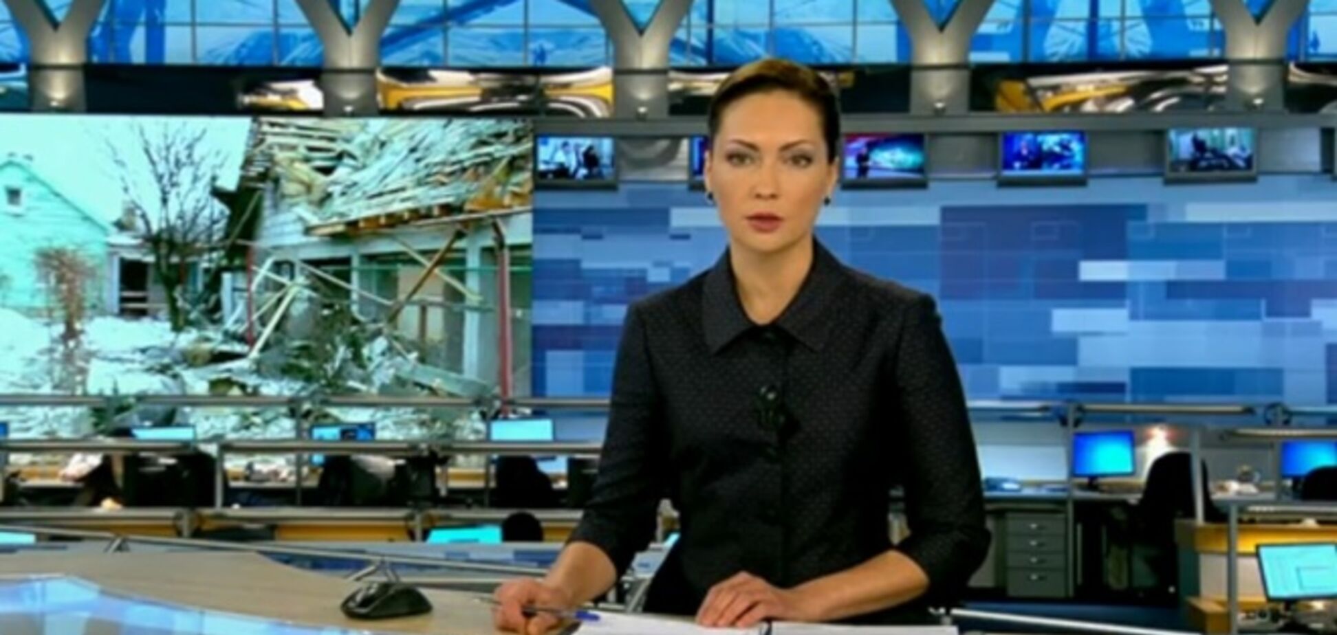 Российское ТВ нарисовало 'новые границы' Украины