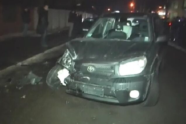 В Киеве майор СБУ устроил масштабное ДТП