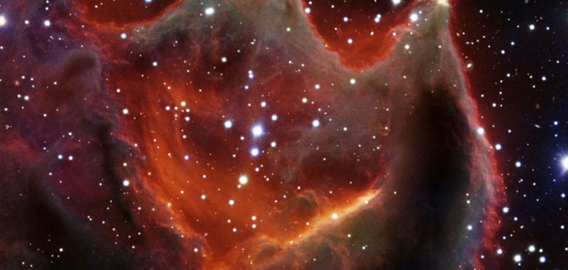 Во Вселенной найдена 'разинутая пасть космического чудища'