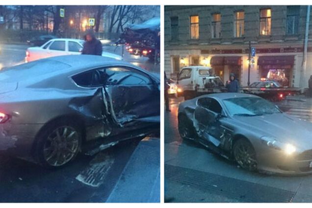 В России 15-летний футболист попал в аварию на Aston Martin