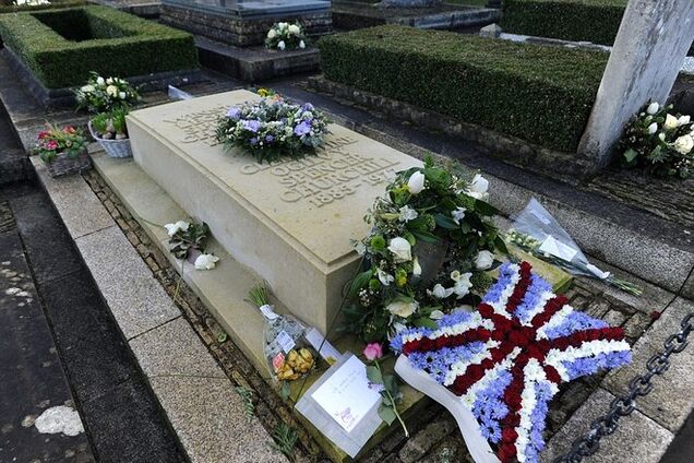 В Лондоне повторно 'перезахоронили' Уинстона Черчилля