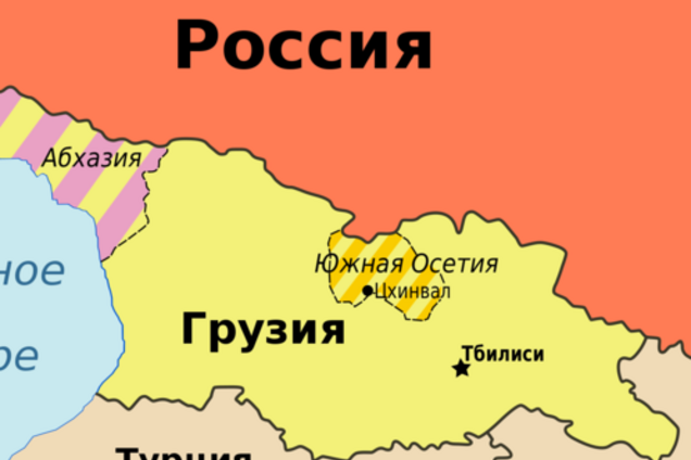 Оккупированная Южная Осетия отправила в Россию договор о 'глубокой интеграции'