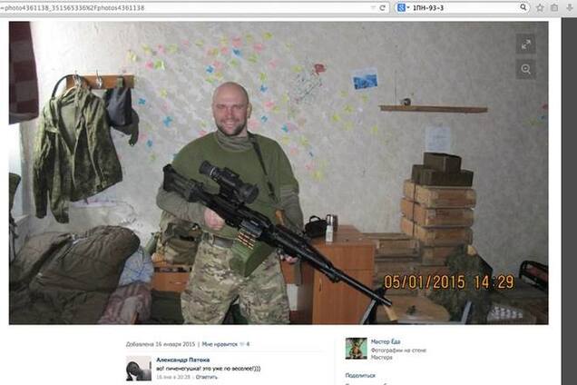 Российский спецназовец засветил российскую технику под Санжаровкой