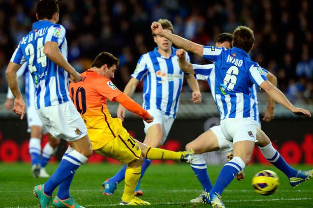 Реал Сосьедад - Барселона - 1-0: каталонский позор в 'стране басков'