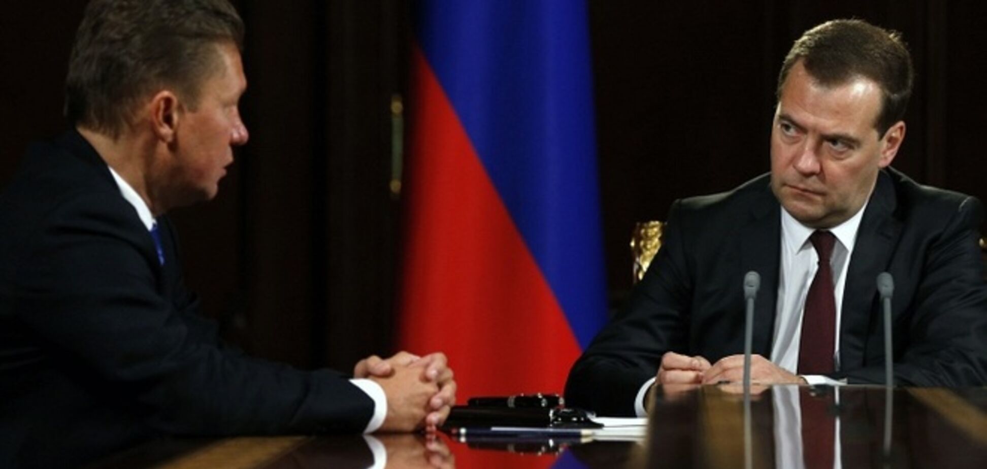 По приказу Медведева Миллер 'заподозрил' Украину в воровстве газа