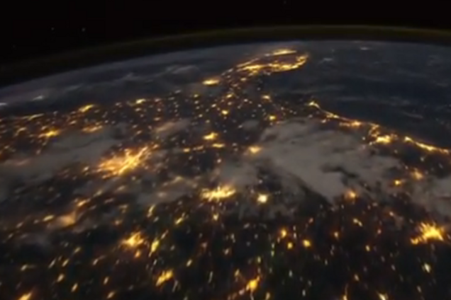 Відео, від якого захоплює дух: опублікована уповільнена зйомка Землі з космосу 