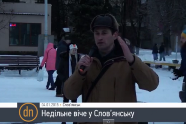 В Славянске потребовали снести памятники Ленину и Кобзону: видео народного вече