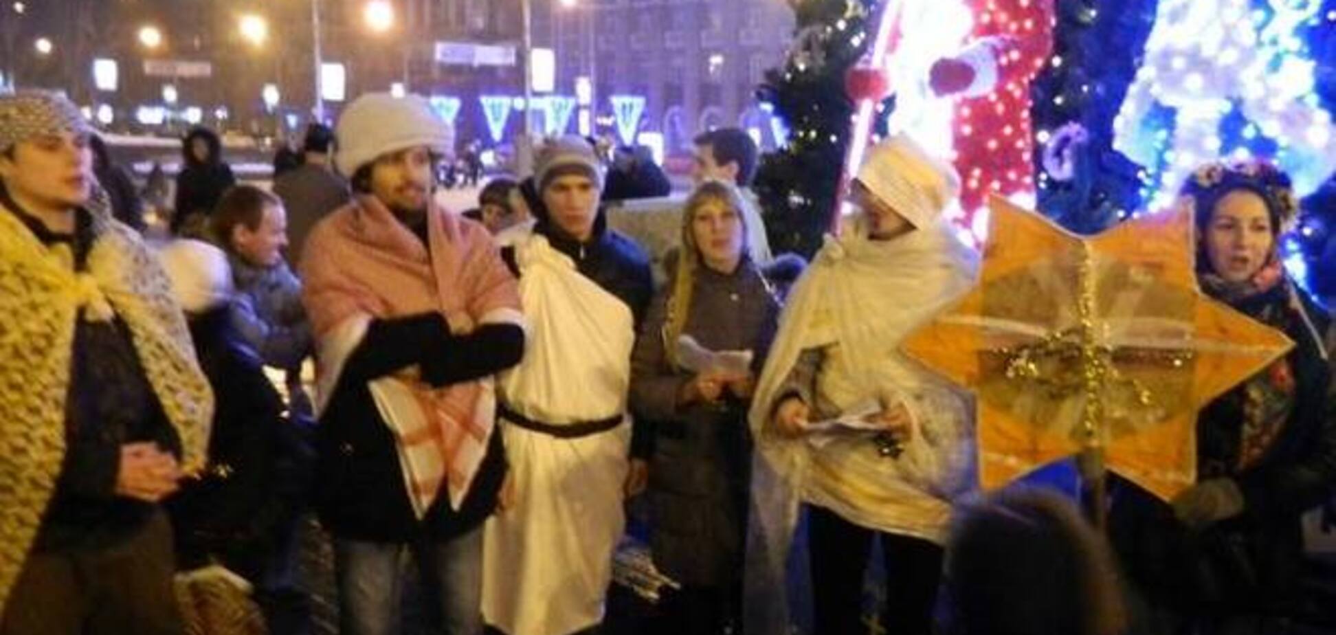 У нас было отличное Рождество в праздничном украинском Донецке